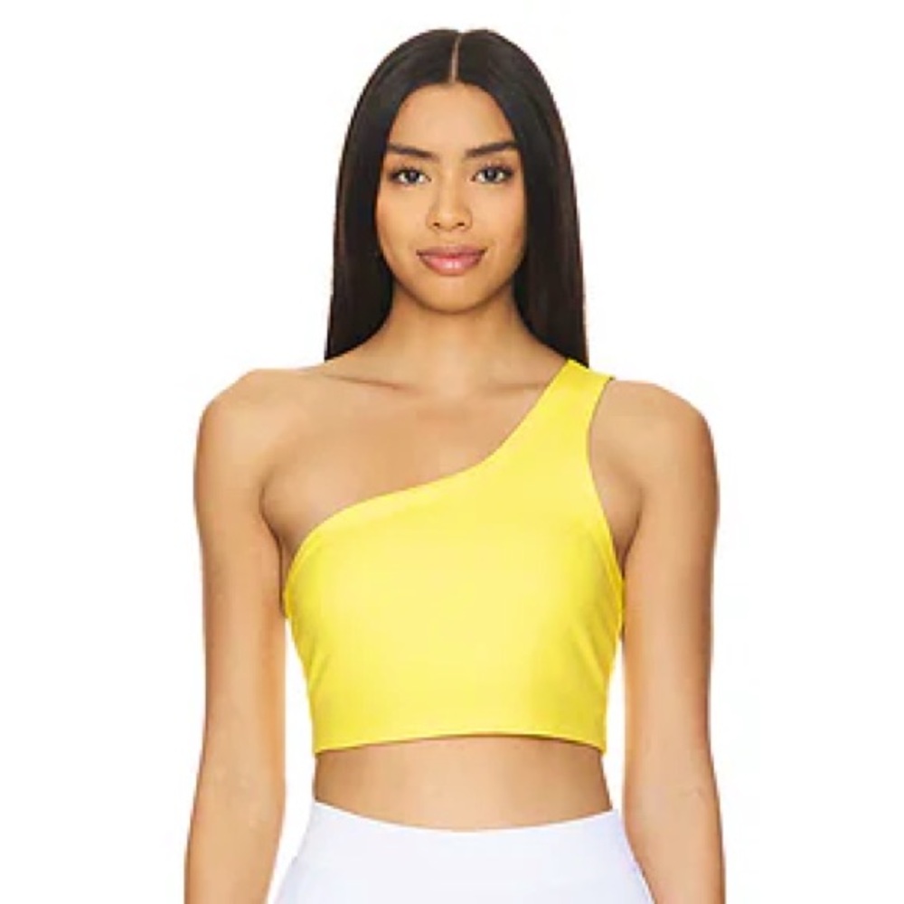 NWT- SPIRITUAL GANGSTER x Revolve Cruz Tank in Sunflower Yellow